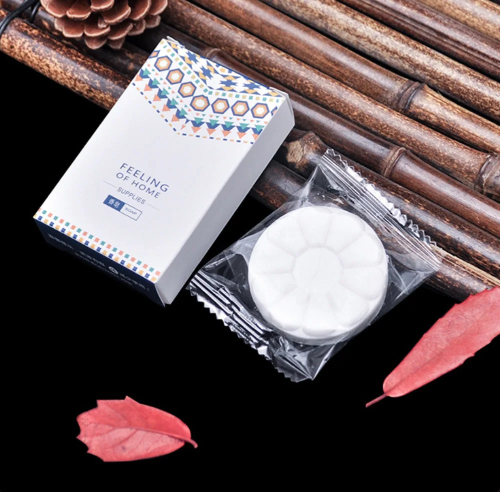 Disposable 20 gram hotel soap solid organic liquid bath soap  hotel small soap