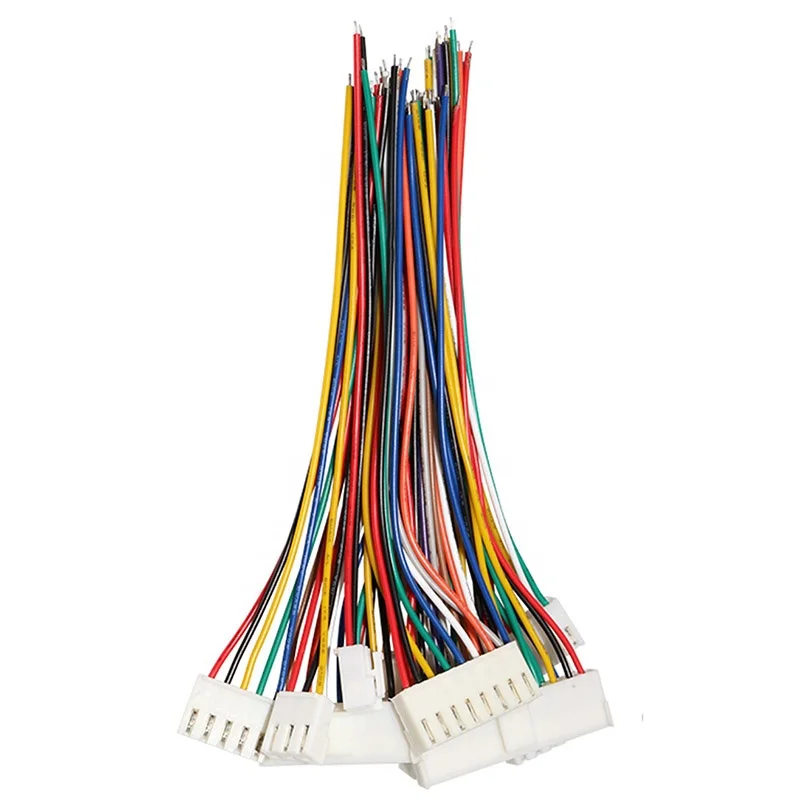 Custom Manufacturing Connector Male JST XH 2.0MM Pitch 3Pin Extension Wire Harness Cable Assembly