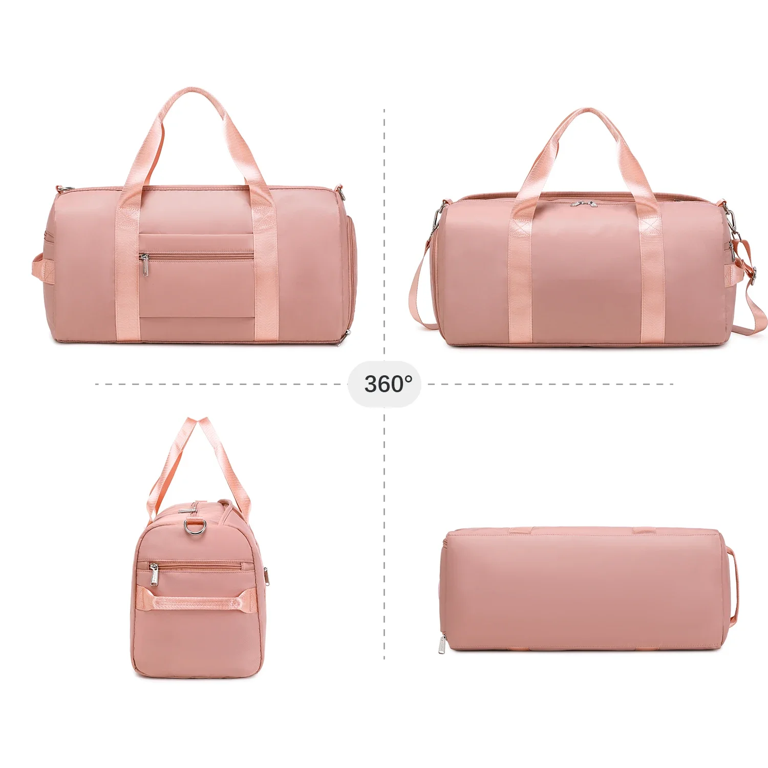 Factory Custom Logo Durable Sports Bag Gym Bag Women Travelling Duffel Travel Bag with Logo Waterproof Portable Expansion