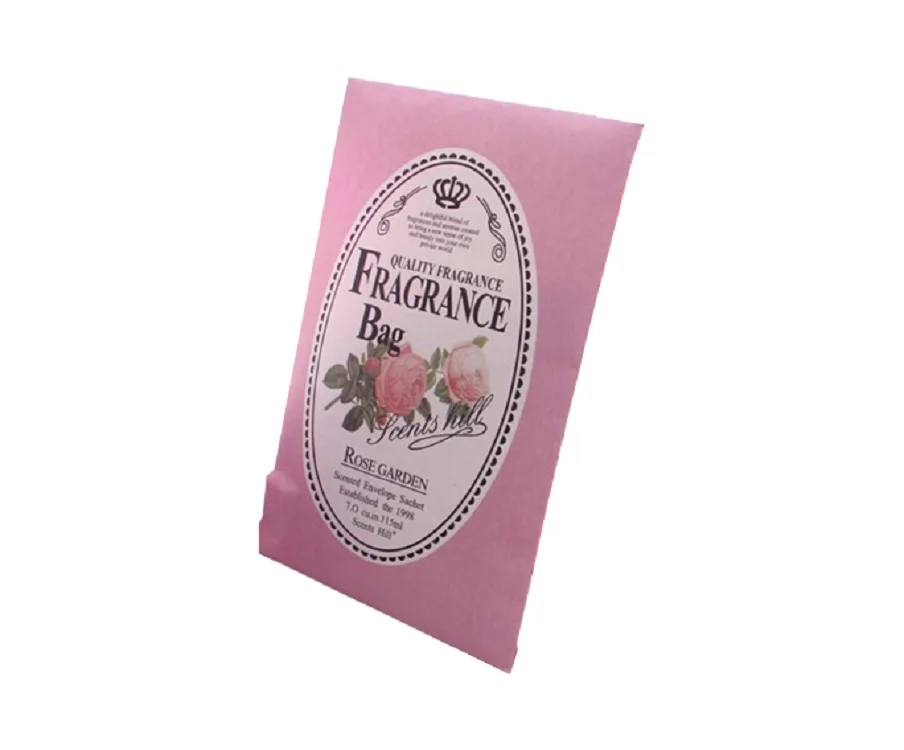 Quick delivery eco-friendly custom design all scents most popular fragrance bag wholesale scented sachet