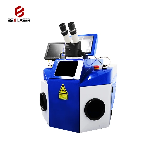 BEC 100W Desktop Type Welding Machine for Gold Silver Stainless Steel Jewelry 3D Jewelry Laser Welding Suitable 117*60*81cm 90J