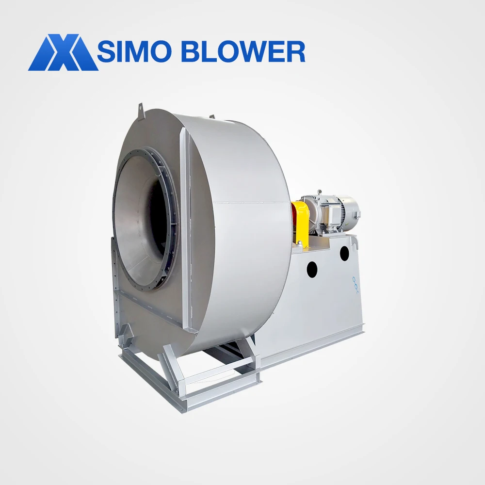 High efficiency large air flow industrial boiler forced draught centrifugal blower fan