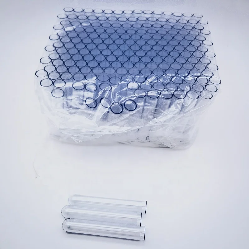 13x75mm Double Wall PP PET Tubes for Vacuum Blood Collection Usage