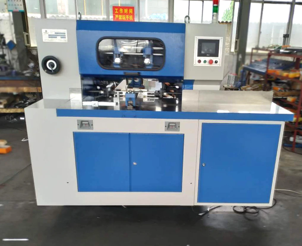 Semi-Automatic Three Knife Trimmer After Glue Binding Books Cutter Making Machine Book Cutting Machine