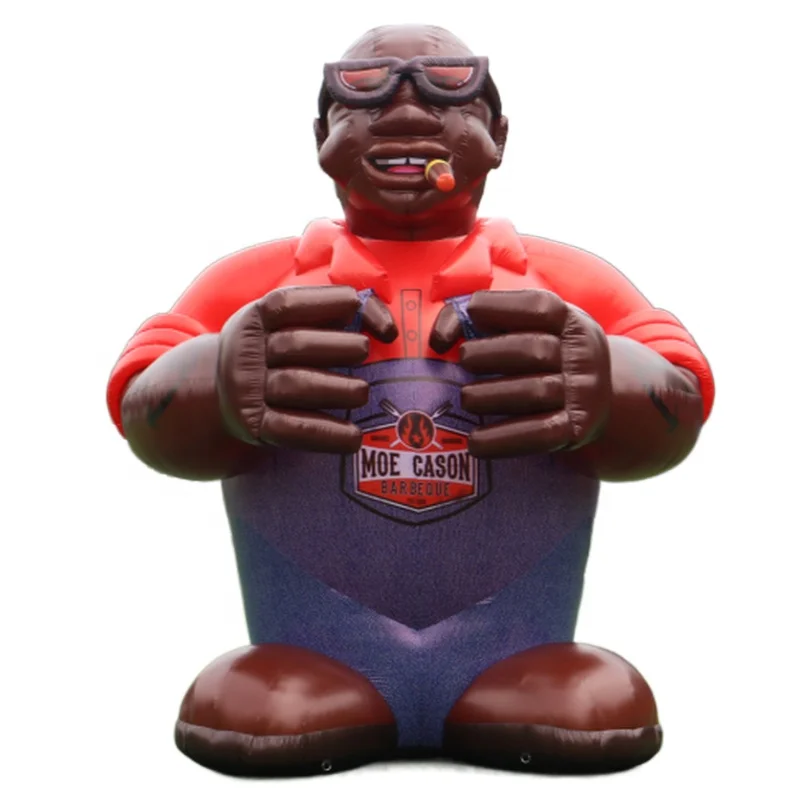 5m Tall Custom inflatable characters balloon model display giant inflatable custom people man advertising