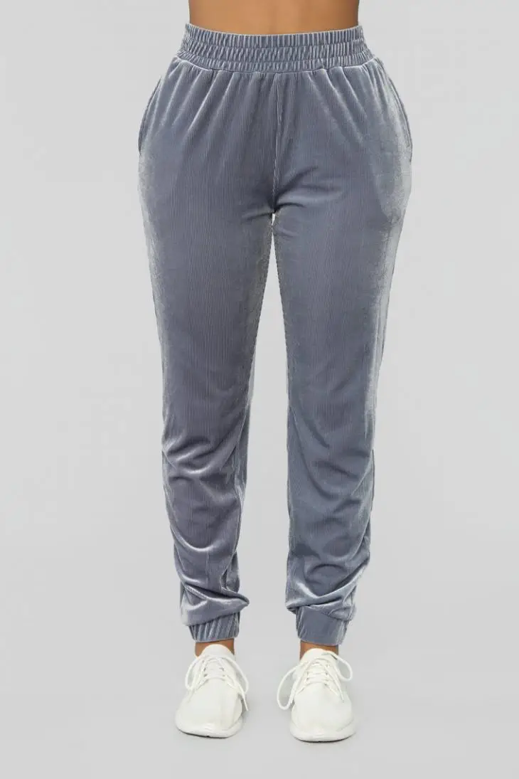 Cheap Wholesale Velour Tracksuit Velvet Half Zip Crop Tops and Slim Fit Jogging Sweatsuit Custom Velour Tracksuits