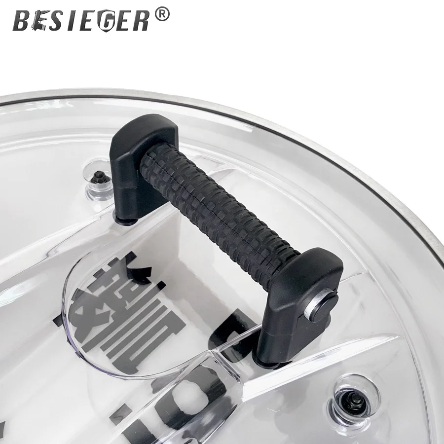 Hand held metal rimmed police riot shield PC polycarbonate reinforced 147j Joule high performance military riot shield