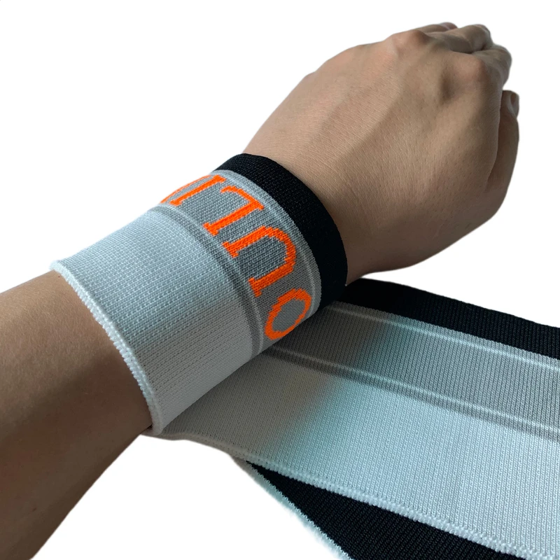 Производитель производит эластичные ребристые пояса Вязание ребристые плоские вязальные машины ребристые Перекрашенные нижние манжеты