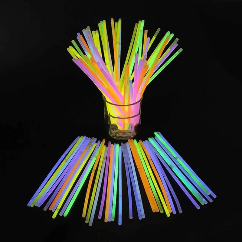 50pcs Glow Sticks Bulk Glow sticks Bracelets Necklaces Glow in the Dark Neon Party Supplies Decorations Party Decoration