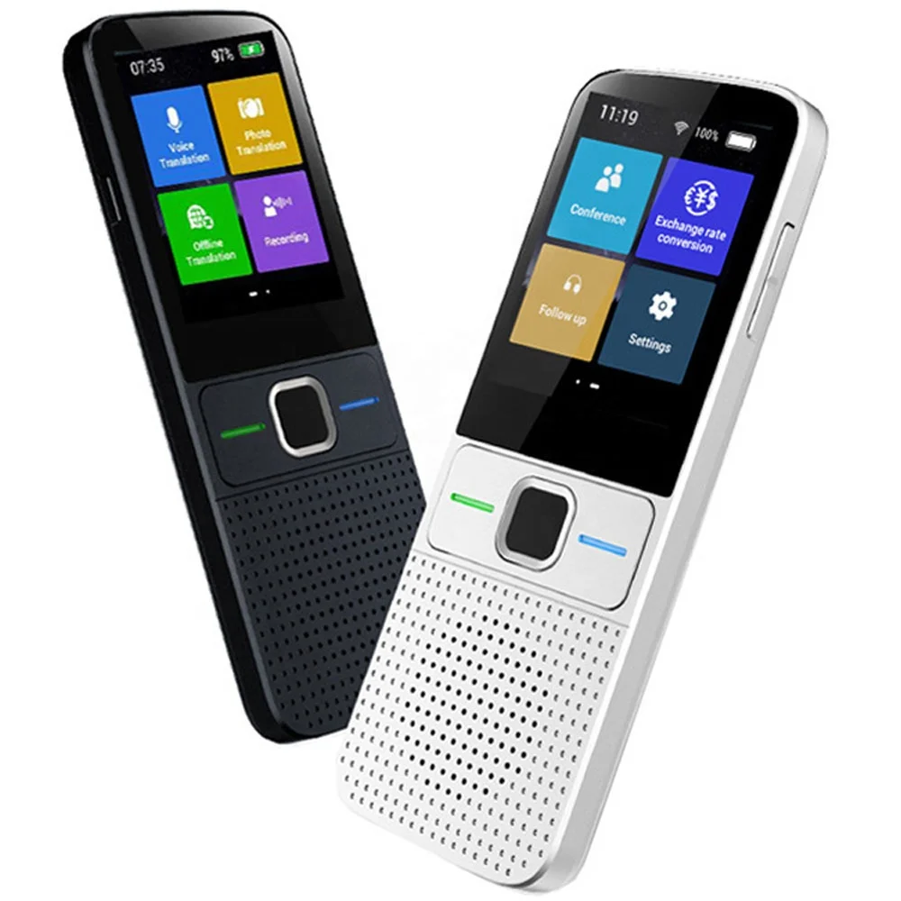 Support 137 Languages 14 Offline Languages Translator Handheld Translation Device Audio Translator