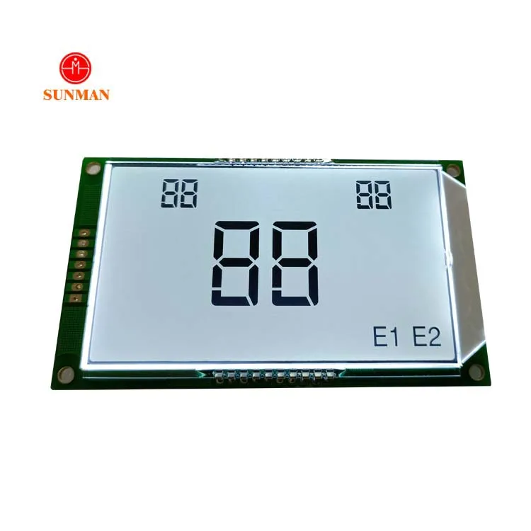 Graphic 7 segment custom medication reminder medical lcd digital clock display