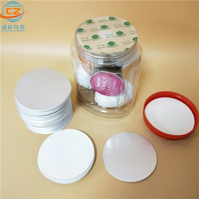 Bottle induction sealing lids cap liners