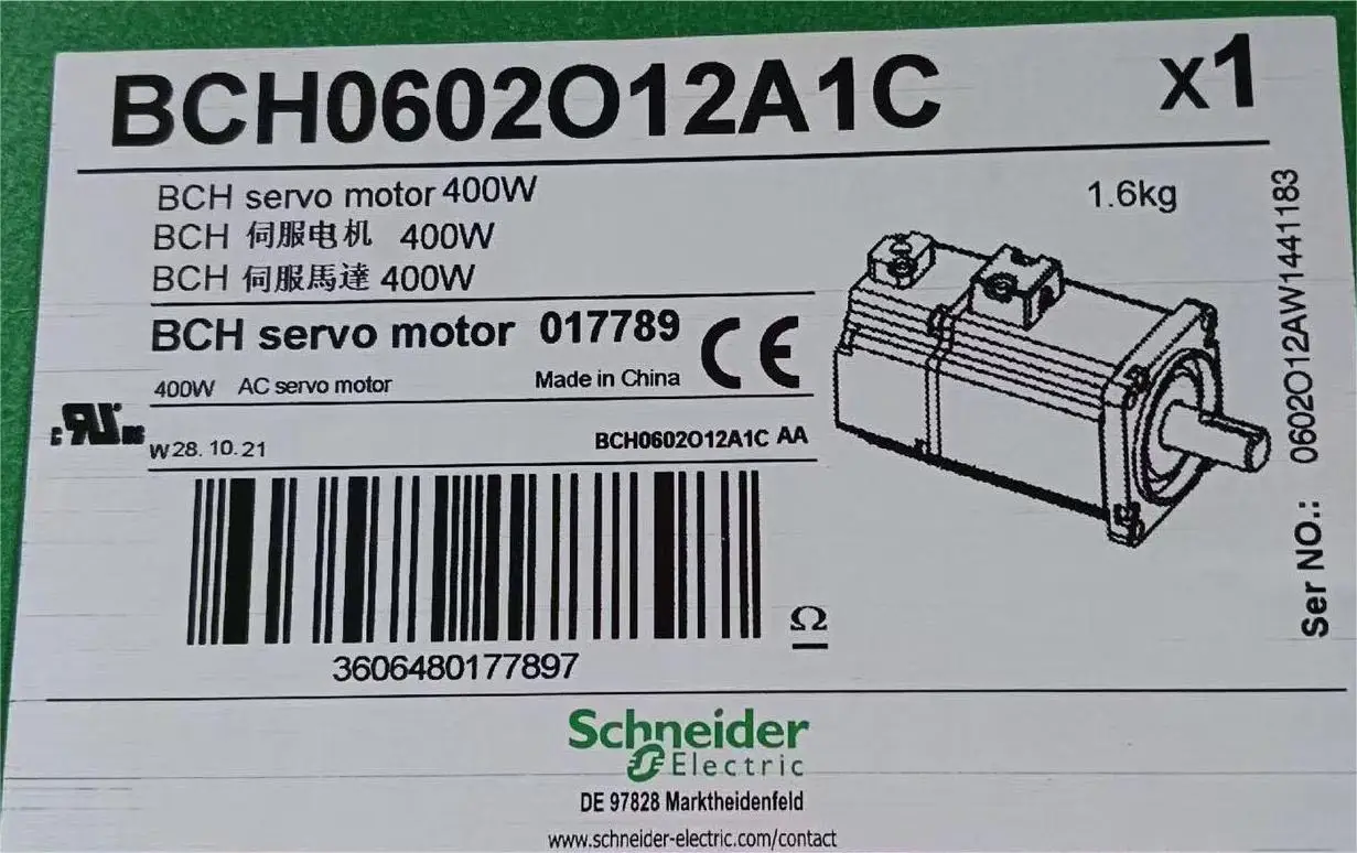 Servo Motor BCH0602O12A1C BCH0602O12F1C BCH0801O12A1C PLC Controller New Original Schneiders In Stock