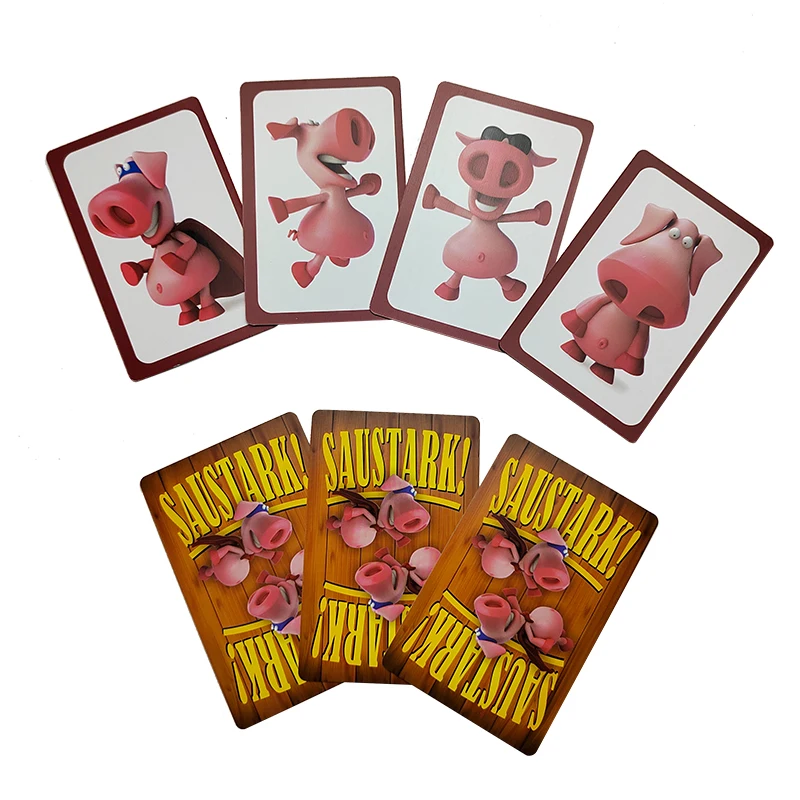 Factory Customized Paper Card Games Printing Logo Card Deck Printing Game Playing Card