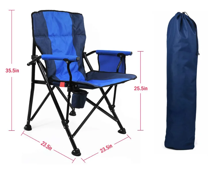 Realgroup Steel Tube Folding Beach Chair  Outdoor Recliner Cheap Chair