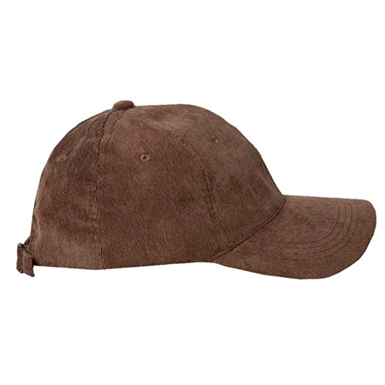 
Custom Men Vintage Plain Brown Black Gray Blank Dad Hat Corduroy Baseball Cap 