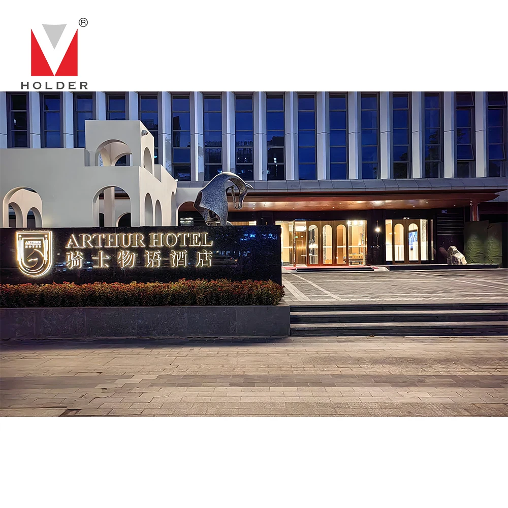 Modern Customized Wood Hotel Bedroom Sets 4 Star Holiday Inn Authur Knight Hotel Furniture