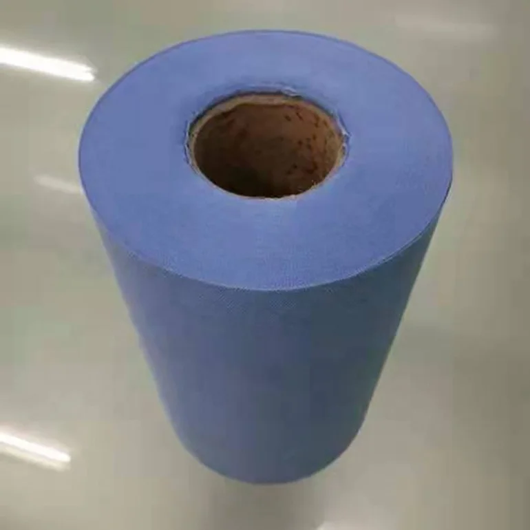 100% Biodegradable Spun-bonded SMMS Waterproof Material Surgical Gowns Custom Home Textile Raw Melt-Blown Non-Woven Fabric