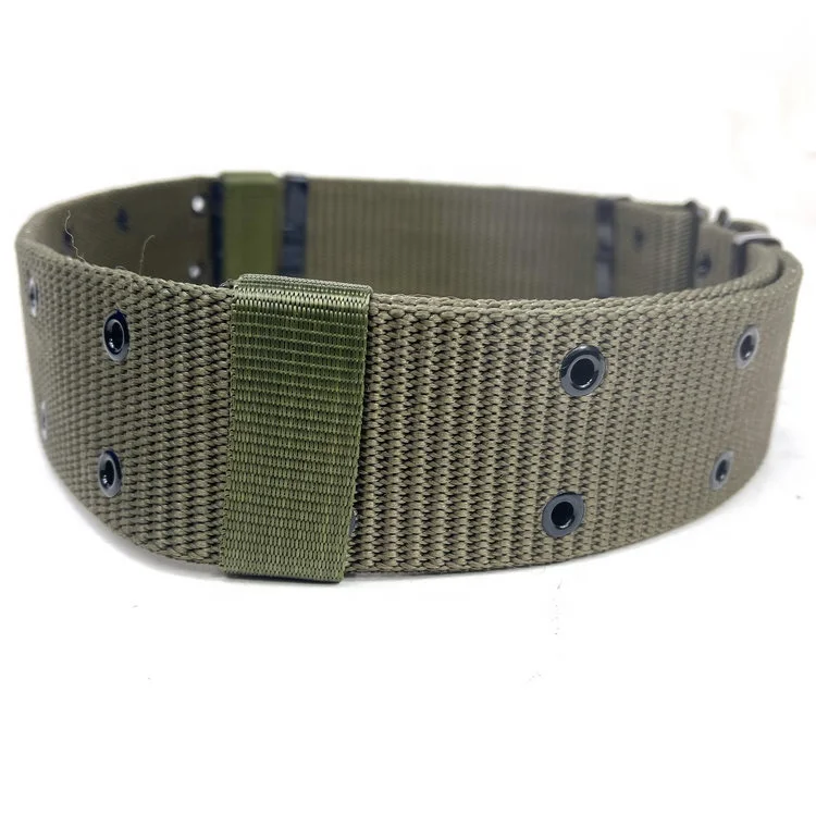 57mm Army Green Multi-function Heavy Duty Combat Cotton quick Release Nylon Polypropylene Tactical belt
