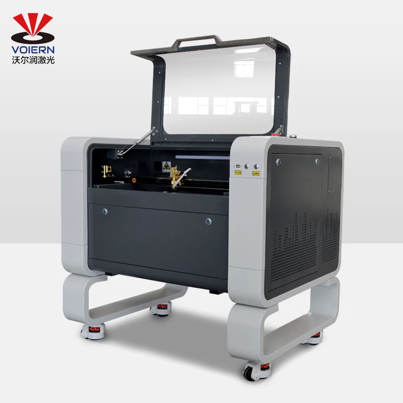 new 4060 small glass ething Laser Engraver and 3d photo crystal co2 laser engraving printer  for metal and nonmetal