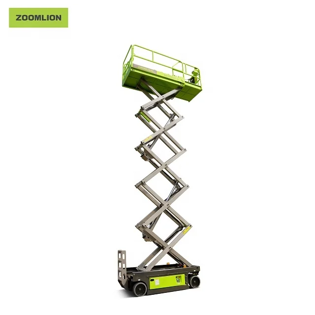 
 Компания Zoomlion MEWP официальный Лидер продаж ZS1012HD-Li 10 м гидравлический awp компактный ножничный подъемник  