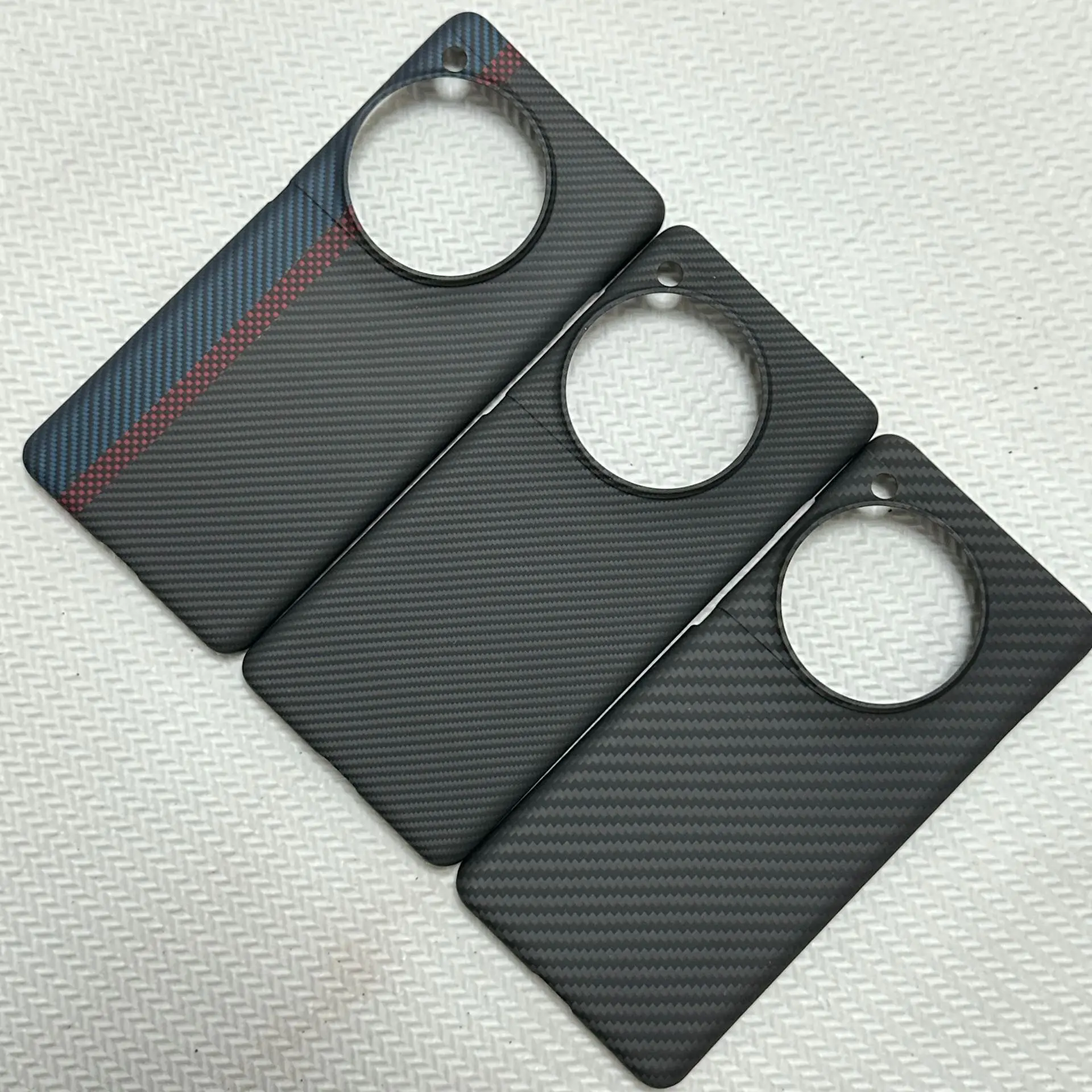 Hot Sale Luxury Carbon Fiber Phone Case Shockproof Aramid Fiber Mobile Phone Case Cover for OnePlus 12