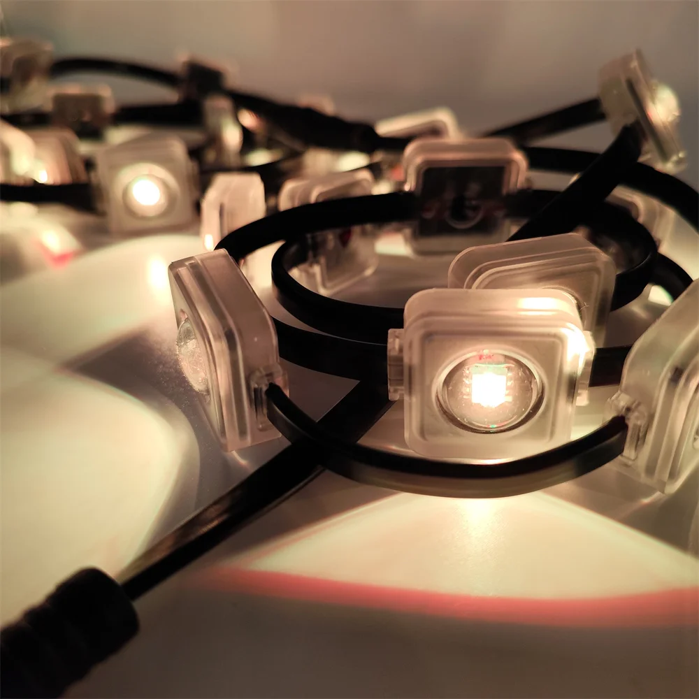 DMX512 1.5W Outdoor House Eave Decoration Christmas Light Eaves Lighting RGB For Home Supplier Led Christmas Holiday Light