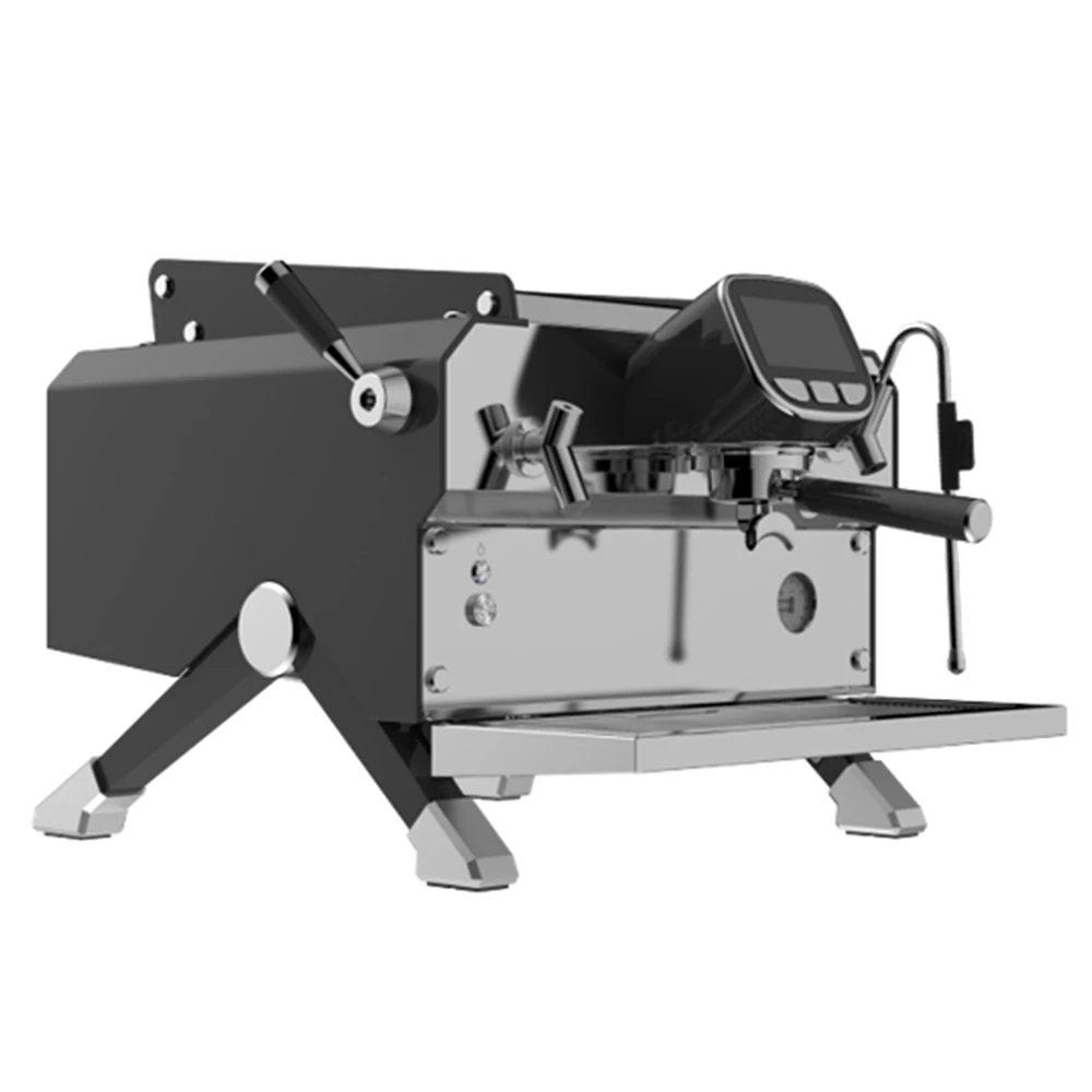 Industrial Single Group Built In Ice Cold Hot Coffee Hand  Maker Semi - Automatic Coffee Espresso Machine For Cafes