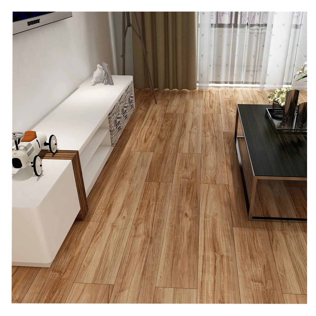 Embossed Texture PVC vinylux Plastic Vinyl Tiles SPC Flooring