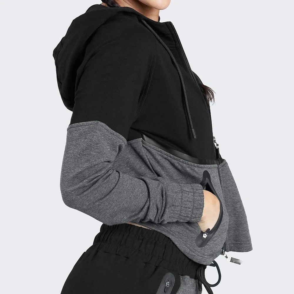 Женские толстовки большого размера на молнии