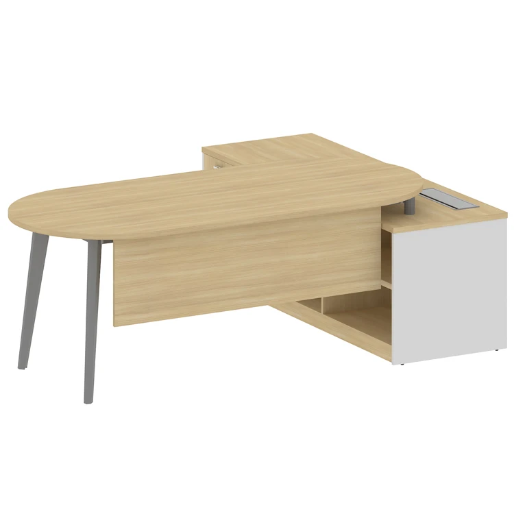 luxury office black and white secretary modern manager l shaped office desk