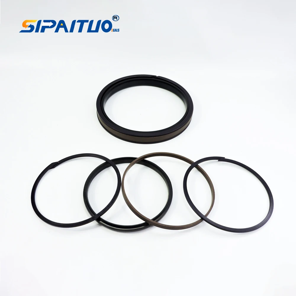SPT Ptfe Бронзовый spgw Гидравлический поршневой уплотнительный кольцевой шток уплотнения SPG для компонентов экскаватора