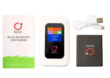 Olax MF980VS 4G Wifi Hotspot Router Mifis Mobile Band High  3000mah 5G  Wireless Router Wifi