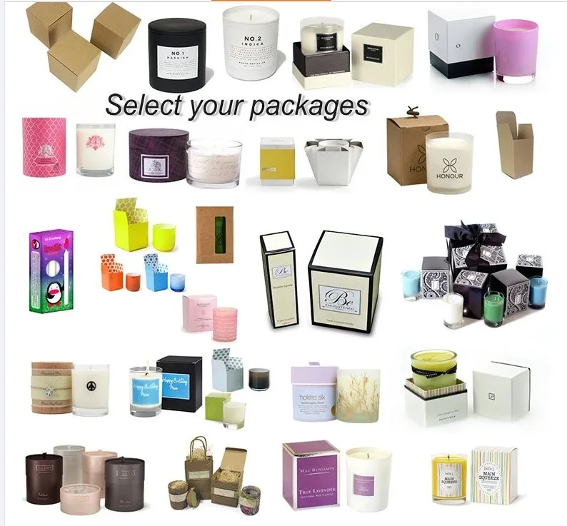 OEM Gifts Wholesale Soy Candle Scented Candle Dye Wax