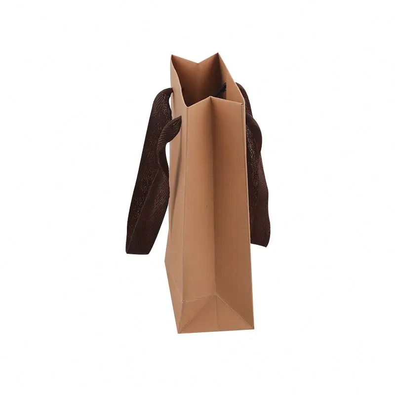 Fsc Certified Recyclable Clothes Bag Gift Custom Printed Matt Laminated Paper Shopping Bags With Your Own Logo