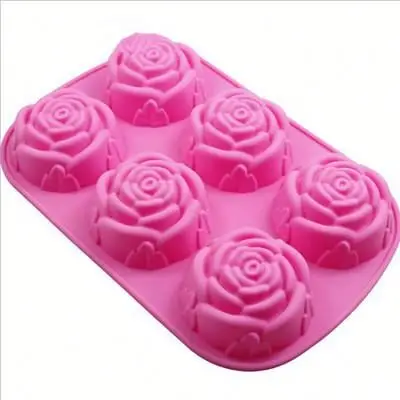 Flower Shape Silicone Cake Bread Pie Flan Tart Molds Silicone Cake Molds for Baking