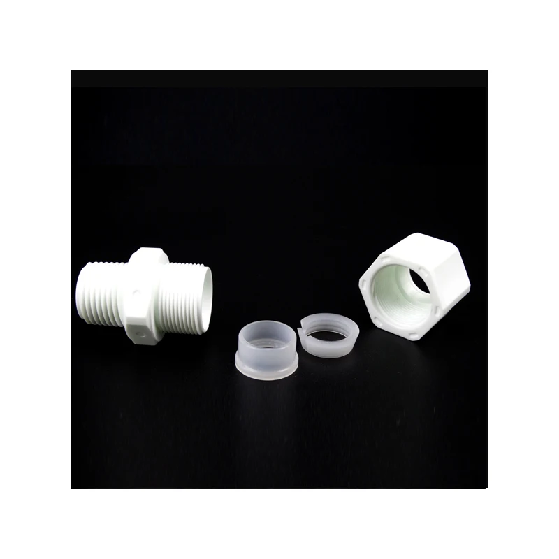 China Good Price Pipe Fitting PP External teeth direct to the head PPH male connectors origin