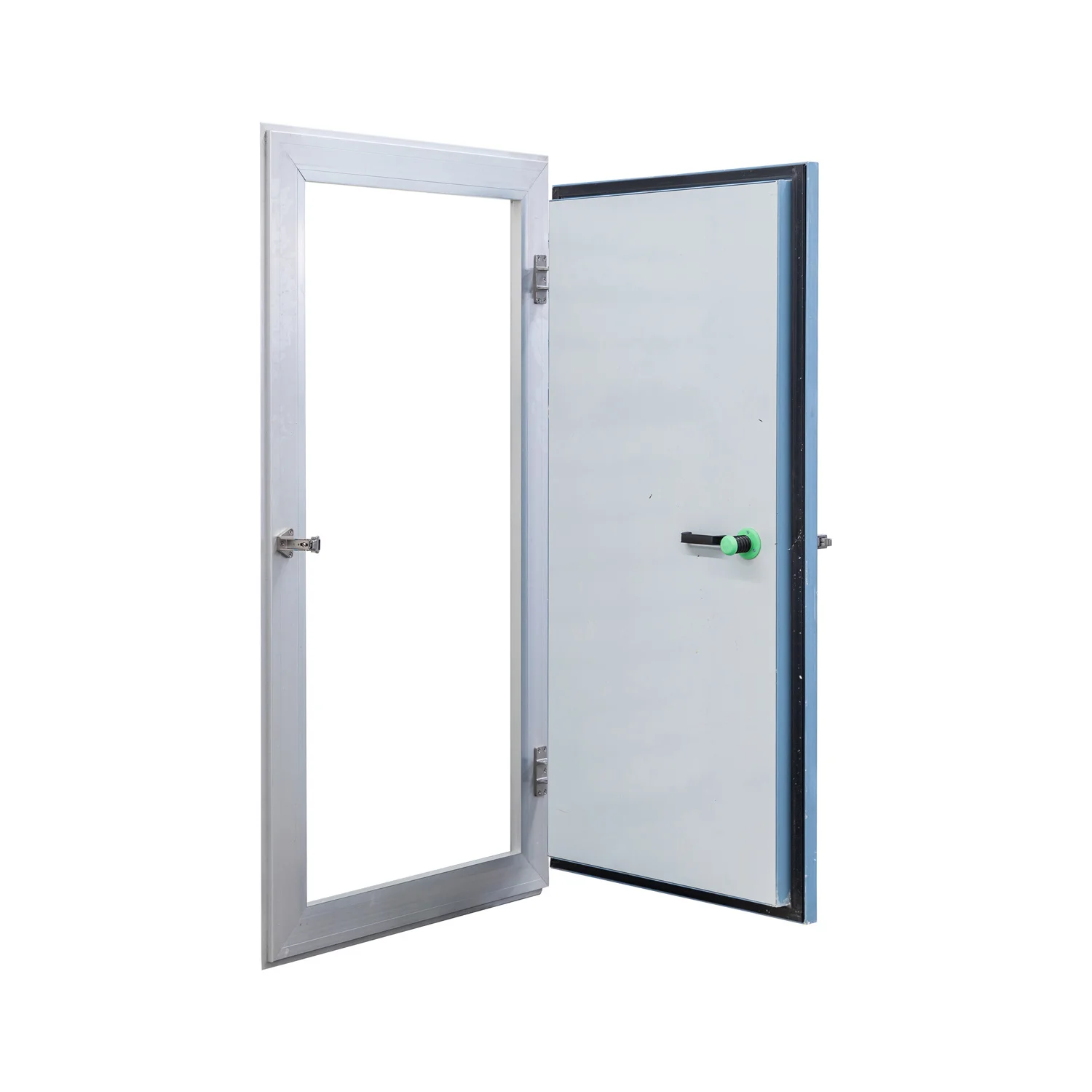 Beef Chicken Walk In Freezer Cold Storage Doors Color Steel Semi Buried Door Stainless Steel Cold Room Sliding Door