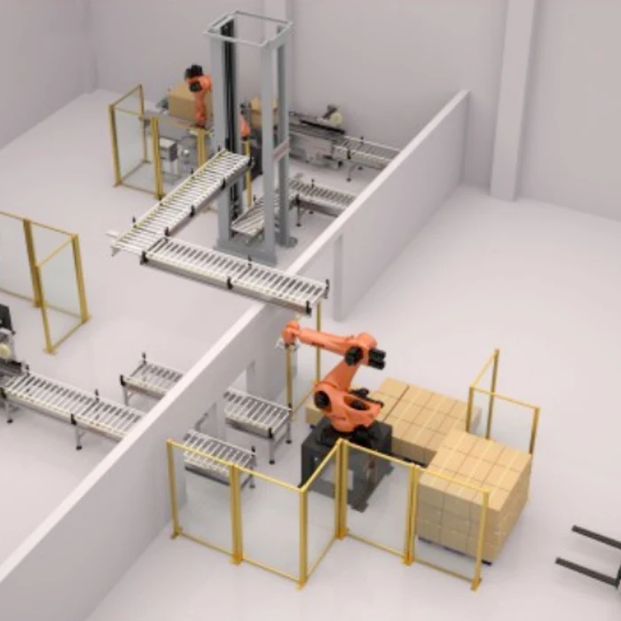 Palletizing Boxes Robot Automatic Palletizer Robotic Arm Price