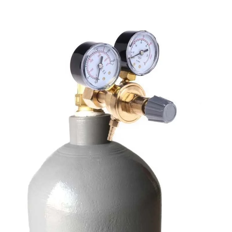 0-30Mpa Argon CO2 Mig Tig Flow Meter Gas Regulator Flowmeter Welding Weld Gauge Argon Regulator Pressure Reducer