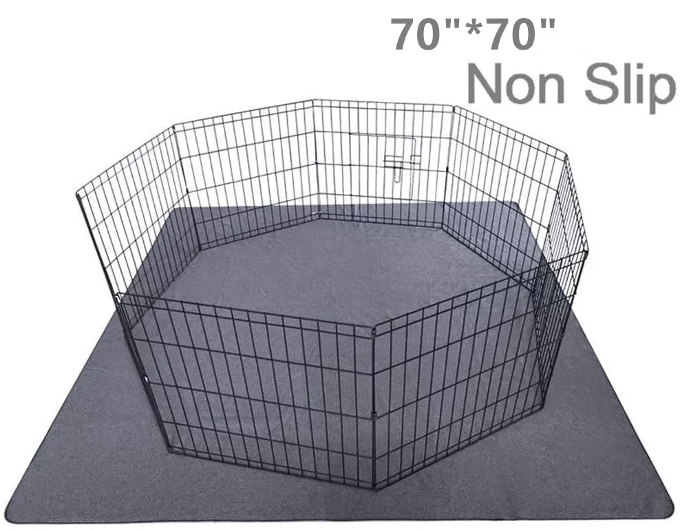 Большой размер 4 слоя супер впитывающие водонепроницаемые Нескользящие Многоразовые моющиеся прокладки для дрессировки собак домашних животных