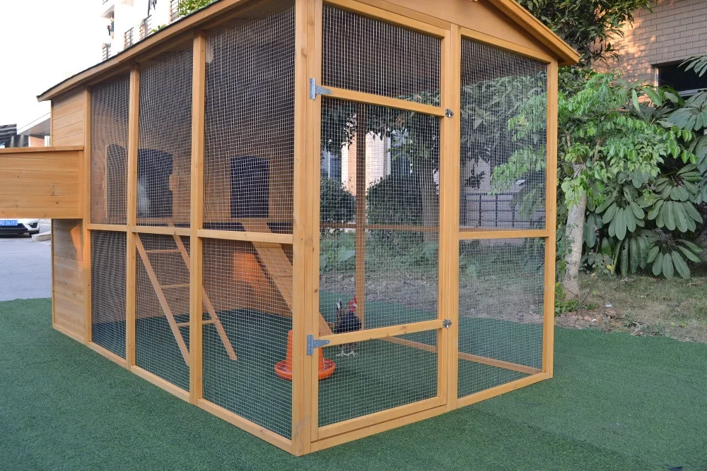 wooden extra large run chicken coops