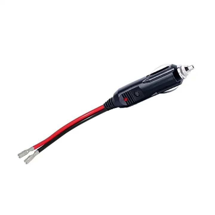 Адаптер прикуривателя 16AWG сменная заглушка для штекер 12 вольт со светодиодной подсветкой