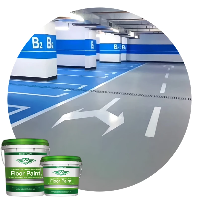 Epoxy Paint Environmentally Friendly Floor Coating Factory Warehouse Garage Interior Floor OEM Water-based Epoxy Floor Paint