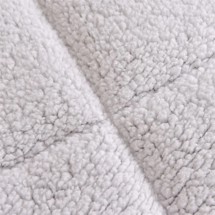 Reversible Two-sided Elegant Down Alternative Fluffy Comfort Plain Comforter