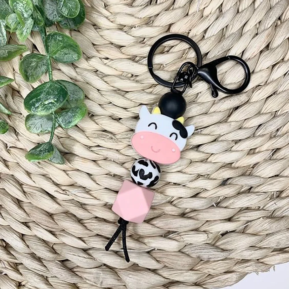 Модные Легкие шнурки аксессуары для ручек детей прорезывания зубов круглые силиконовые свободные шарики на заказ 15 мм с принтом