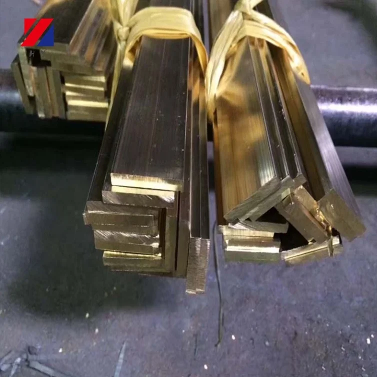 Wholesale Price Brass Flat  Square Rectangle Flat Bar Rod in Stock