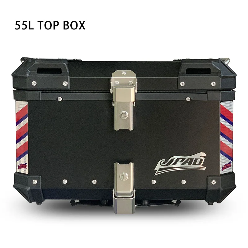 Качественная алюминиевая боковая коробка для мотоцикла