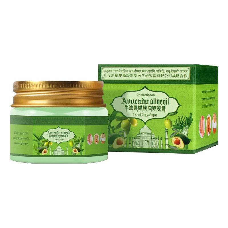 Avocado Olive Essential Oil Moisturizing Cream Based on Avocado