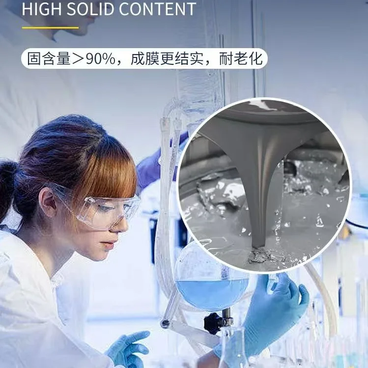 New Arrival Premium Polyurea Waterproof Liquid Membrane High Solid Strong Tensile Strength For Roof, Swimming Pool Use